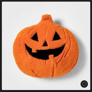 Sherpa Pumpkin Throw Pillow Orange - Hyde &
EEK! Boutique